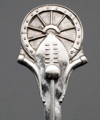 Voortrekker Monument Silver Spoon set (7) - WH Coetzer